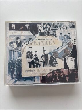 The Beatles Collage CD Case - Black White Blue